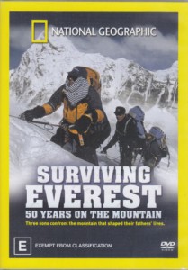dvd surviving everest 50 years of mountain film pendakian gunung